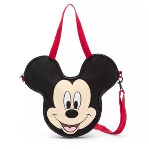 2026 Disney Parks Mickey Mouse Mini Big Face Canvas Tote NWT